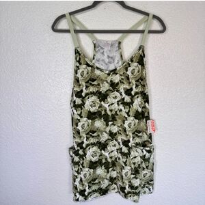 FP Movement by Free People Green Floral Jumpsuit